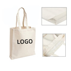 10 Oz Gusseted Cotton Canvas Tote Bag