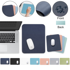 Dual Sides PU Leather Mouse Pad(11 13/16" W x 9 7/16" L)