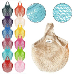 Reusable Cotton Mesh Grocery Bags