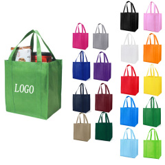 Non-Woven Tote Bag W/ Reinforced Handles