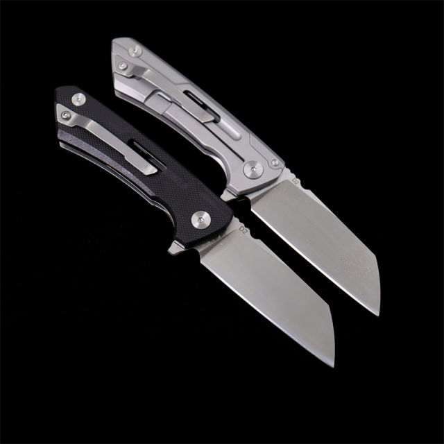 OK-D1 G10/Steel Handle D2 Blade Outdoor Camping Hunting Pocket Folding Knife
