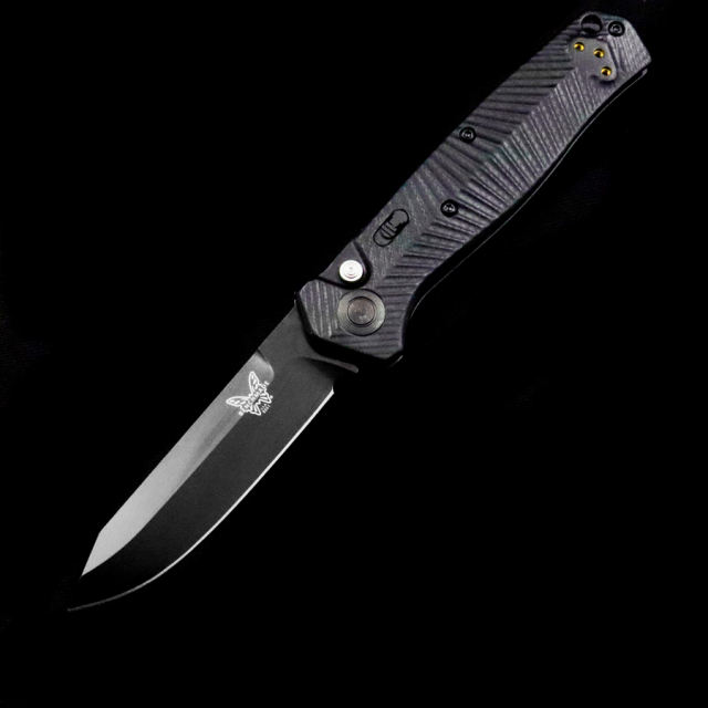 Benchmade BM8551 8551BK Mediator AUTO 3.30" S90V Folding Knife