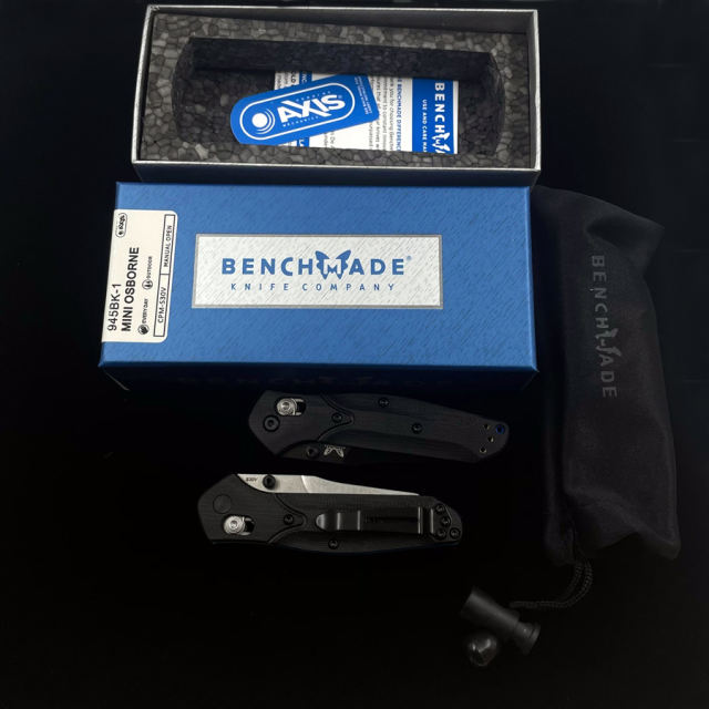 BENCHMADE BM945  Mini Osborne Folding Knife