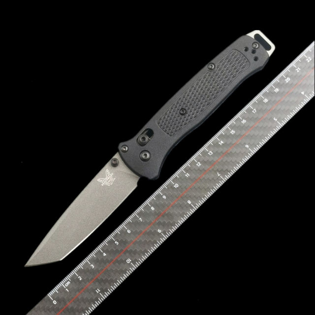 Benchmade 537GY Bailout AXIS Nylon Handle 3V Blade Folding Knife