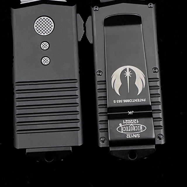 Microtech 157-1 Exocet  OTF Money Clip AUTO Knife