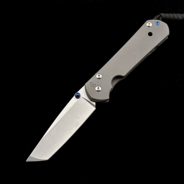 Chris Reeve 21TH/25TH Anniversary Titanium Handle Folding Knife