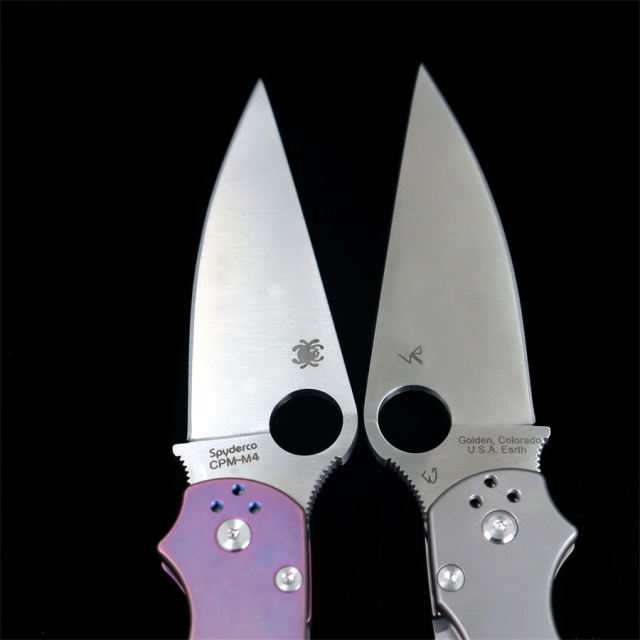 C81 Paramiliary 2 Titanium alloy M4 blade Folding Knife