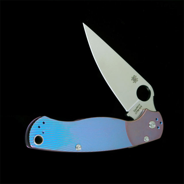 C81 Paramiliary 2 Titanium alloy M4 blade Folding Knife