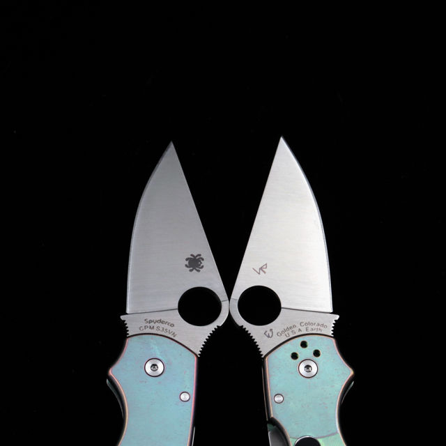 C223 Para 3 titanium alloy bearing folding knife