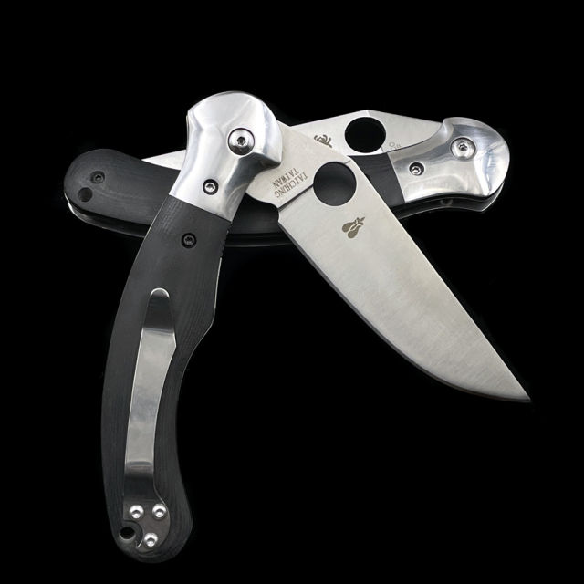 C173 G10 handle CTS folding knife