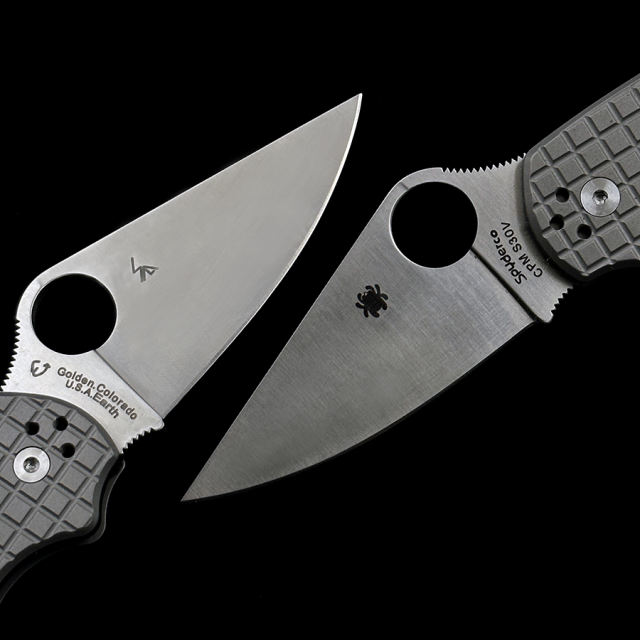 SPYDERCO C223 Para 3 Titanium bearing folding knife