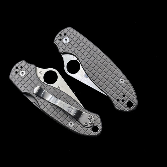 SPYDERCO C223 Para 3 Titanium bearing folding knife