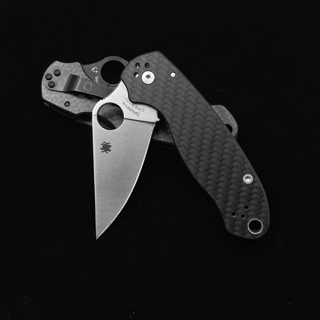 C223 Para 3 Carbon fiber bearing folding knife