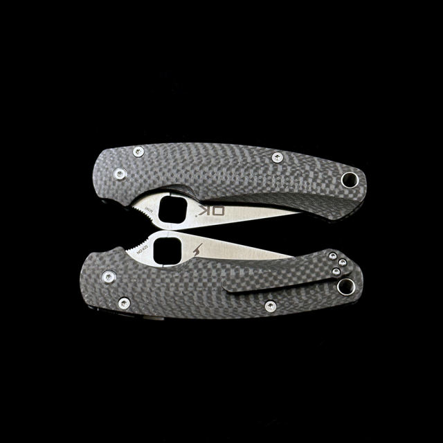 Limited Edition OK-81 M390 Blade  Carbon Fiber Handle Outdoor Camping Hunting Tactical Folding knife