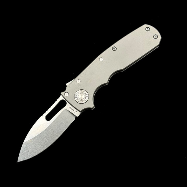 Shark Cub Deep Carry Ceramic Bearing Titanium Handle Mark S35VN Pocket Folding Tactical Camping Hunting EDC Tool Knife