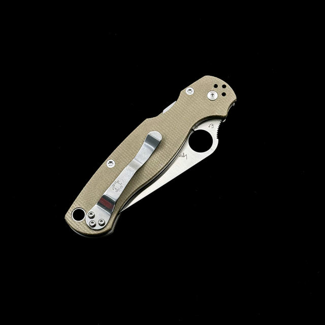 C81 Para 2 Mikata handle bearing folding knife