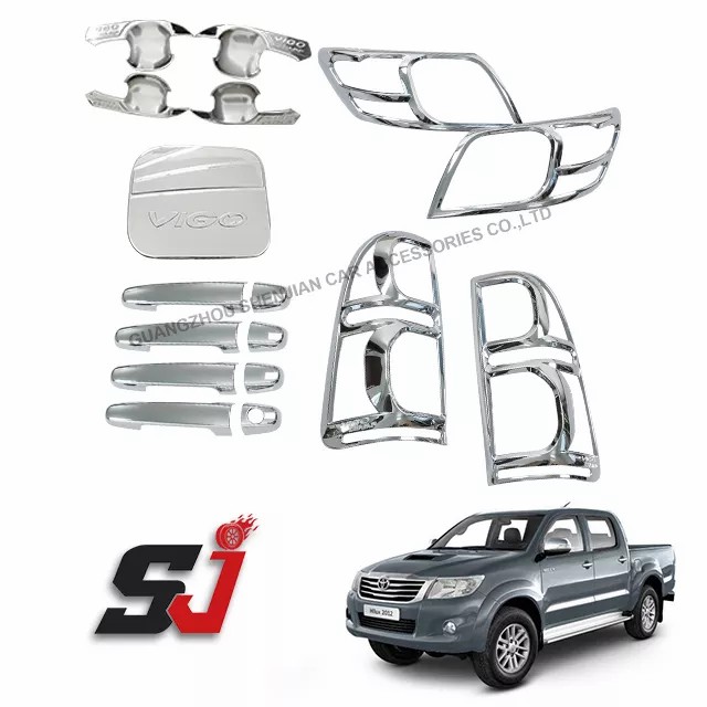 Cheaper Price Auto Car Exterior Accessories Full Kits Combo Set Sport Body Kit for HILUX VIGO 2003-2012