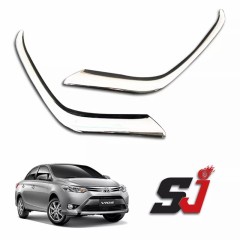 Factory Wholesale Price Car Decorative Accessories Auto Parts Body Fog Light eyebrow for Vios 2013-2016