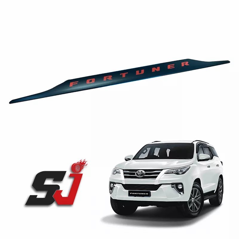 Hot Selling Car accessories ABS Black Rear Trunk Streamer for 2016-2019 FORTUNER