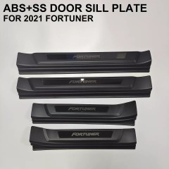 Custom Auto Other Exterior Accessories Durable ABS Door Sill Scuff Plate for 2012-2021 Fortuner