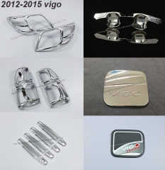 Custom Body Trim Chrome Kit for Toyota Hilux Vigo 2012