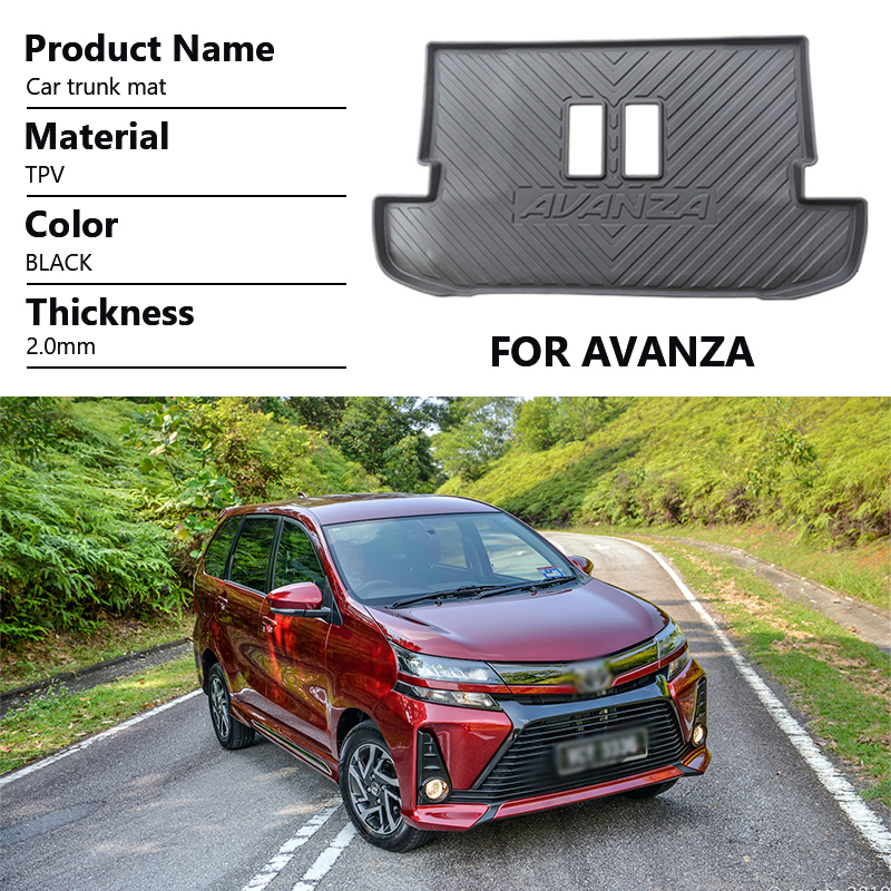 Factory Direct Car Trunk Mat for Toyota Avanza 2017-2019