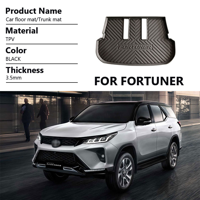 Custom Car Trunk Mat for Toyota Fortuner
