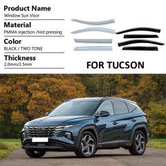 Factory Direct Car Window Visor for Hyundai Tucson