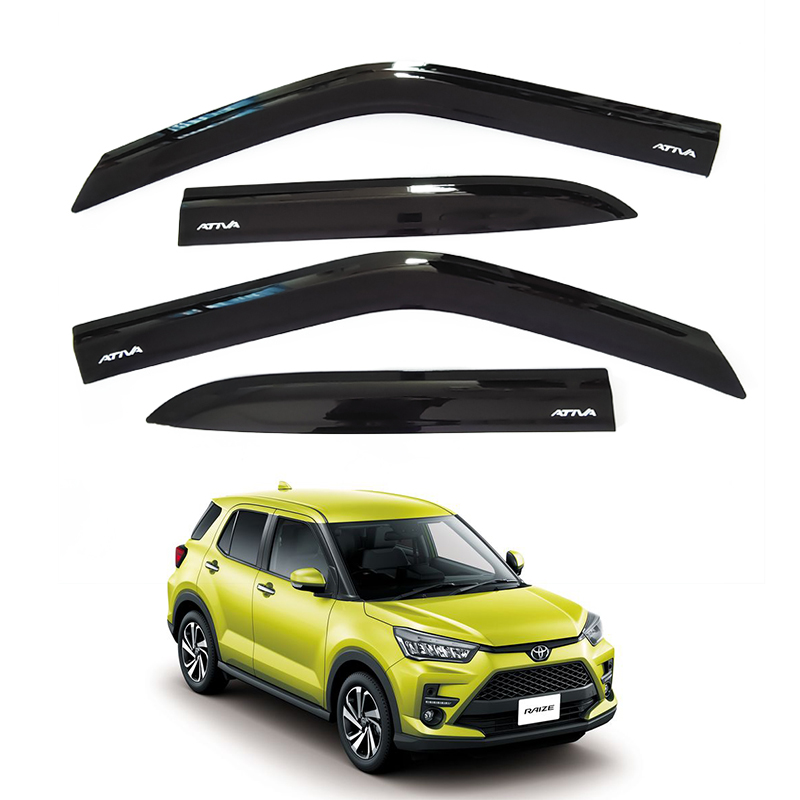 Window Visor For Toyota Raize Rocky Ativa Rain Guard Wind Deflector