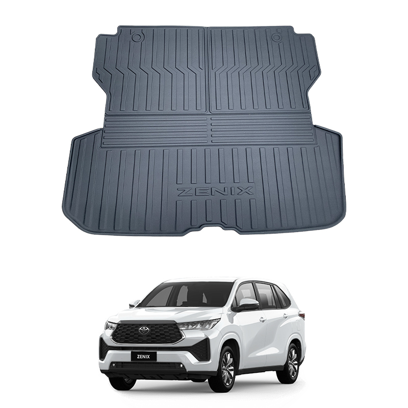 Wholesale Custom Back Seat Car Trunk Mats Cargo Tray Liner for Toyota Innova Zenix 2023