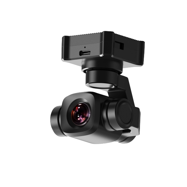 SIYI A8 mini 4K 8MP Ultra HD 6X Digital Zoom Gimbal Camera with 1/1.7" Sony Sensor AI Smart Identify and Tracking HDR Starlight Night Vision Mini 3-Axis Stabilizer Lightweight Camera Payload for UAV UGV USV RC Planes and FPV Drones