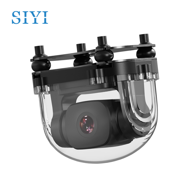 SIYI A2 mini Ultra Wide Angle FPV Gimbal Single Axis Tilt with160 degree FOV 1080p Starlight Camera Sensor IP67 Waterproof support Upside Down Mode