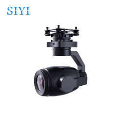 SIYI ZR30 4K 8MP Ultra HD 180X Hybrid 30X Optical Gimbal Camera 1/2.7" Sony CMOS HDR Starlight Night Vision 3-Axis Stabilizer UAV UGV USV Pod Payload for Drone Surveillance Inspection