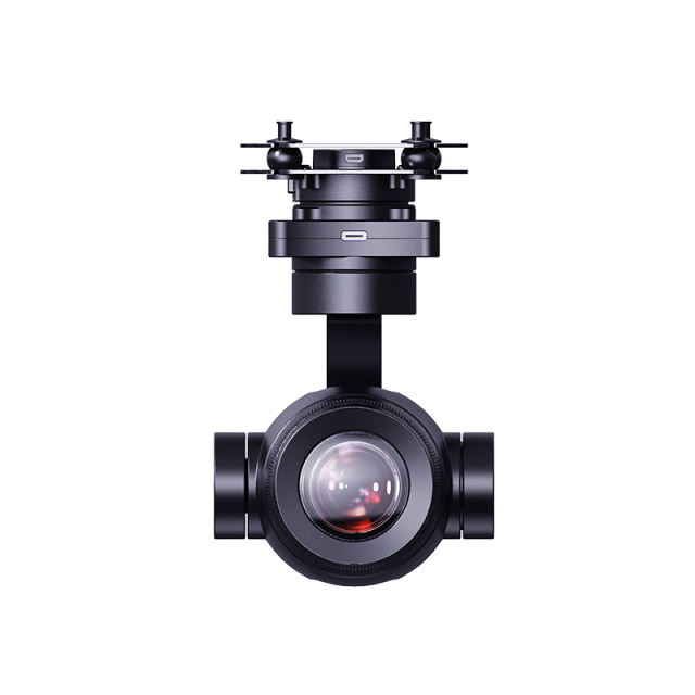 SIYI ZR30 4K 8MP Ultra HD 180X Hybrid 30X Optical Gimbal Camera 1/2.7" Sony Sensor HDR Starlight Night Vision 3-Axis Stabilizer UAV UGV USV Pod Payload for Drone Surveillance Inspection