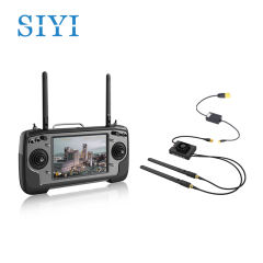 SIYI MK32 Enterprise Handheld Ground Station Smart Controller with 7 Inch HD High Brightness LCD Touchscreen Dual Full HD Digital Image Transmission 4G RAM 64G ROM Android OS for UAV UGV USV 15KM Range CE FCC