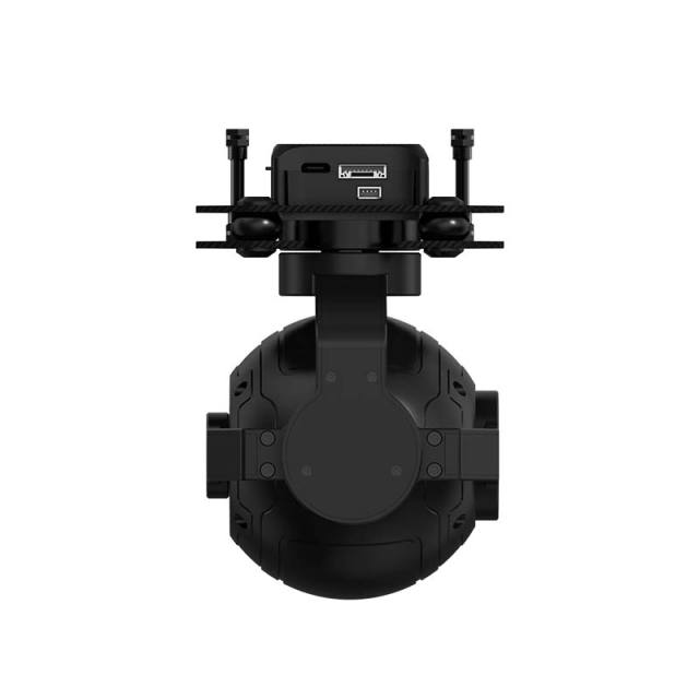 SIYI ZR10 2K 4MP QHD 30X Hybrid 10X Optical Zoom Gimbal Camera 1/2.7" CMOS HDR Starlight Night Vision 3-Axis Stabilizer UAV UGV USV Pod Payload for Drone Surveillance Inspection