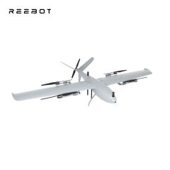 Reebot Robotics UniVTOL V2200 VTOL Drone Platform 1kg Payload 125min Flight Time 18m/s Cruise Speed 40km Control Range 4K Front FPV Camera Dual-antenna RTK IP53 Protection Foldable & Quick Release