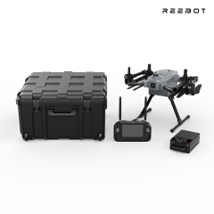 Reebot Robotics UniDrone E1000 Drone Flagship Platform 10kg Payload 55-min Flight Time 35KM Control Range 360-degree Lidar Obstacle Avoidance Dual-antenna RTK 4K FPV Camera IP54 Protection Foldable & Quick Release Ready to Fly Kit