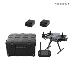 Reebot Robotics UniDrone E1000 Drone Flagship Platform 10kg Payload 55-min Flight Time 35KM Control Range 360-degree Lidar Obstacle Avoidance Dual-antenna RTK 4K FPV Camera IP54 Protection Foldable & Quick Release Ready to Fly Kit