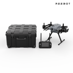 Reebot Robotics UniDrone E1000 Drone Flagship Platform 10kg Payload 55-min Flight Time 35KM Control Range 360-degree Lidar Obstacle Avoidance Dual-antenna RTK 4K FPV Camera IP54 Protection Foldable & Quick Release Ready to Fly Kit