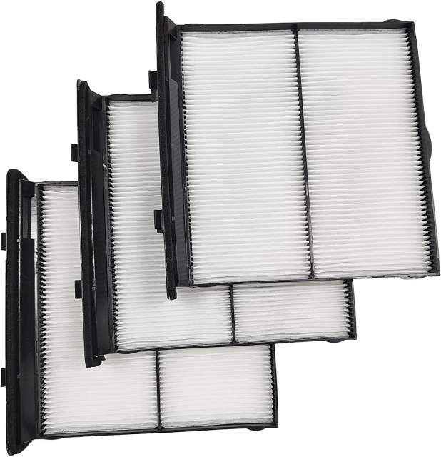 3 Pack White FD156 Cabin air filter for Forester (2023-2019),WRX (2023-2022),Replacement for CF12775,72880FL000,PA10432 042-2257 CAF10039P PC99497P C31755 C31464 CAF15040P VCA-2072 WCAF10039P