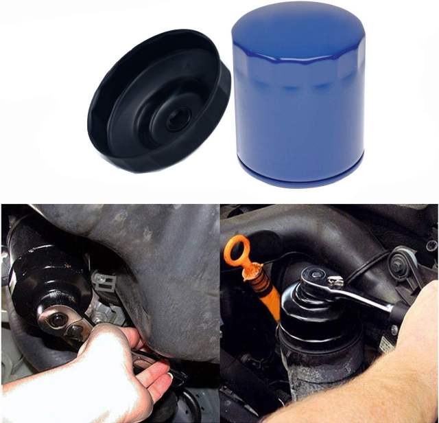 86mm Oil Filter Wrench fit for BMW,with 86.4mm 16 Flutes fits N54 N52 Engines