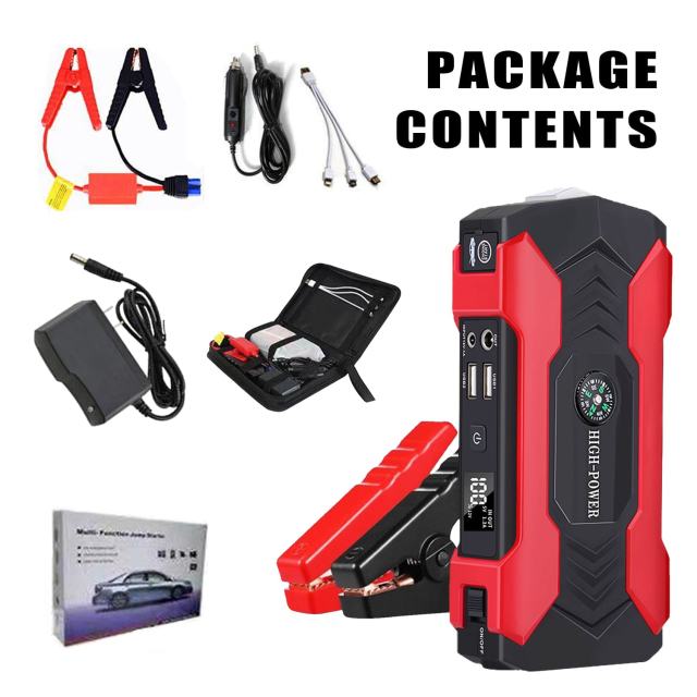 800A 12V car jumper start battery pack 28000mAh Car Jumper Start Power Battery Booster Car Truck up to 6.0 L petrol / 2.0 L diesel