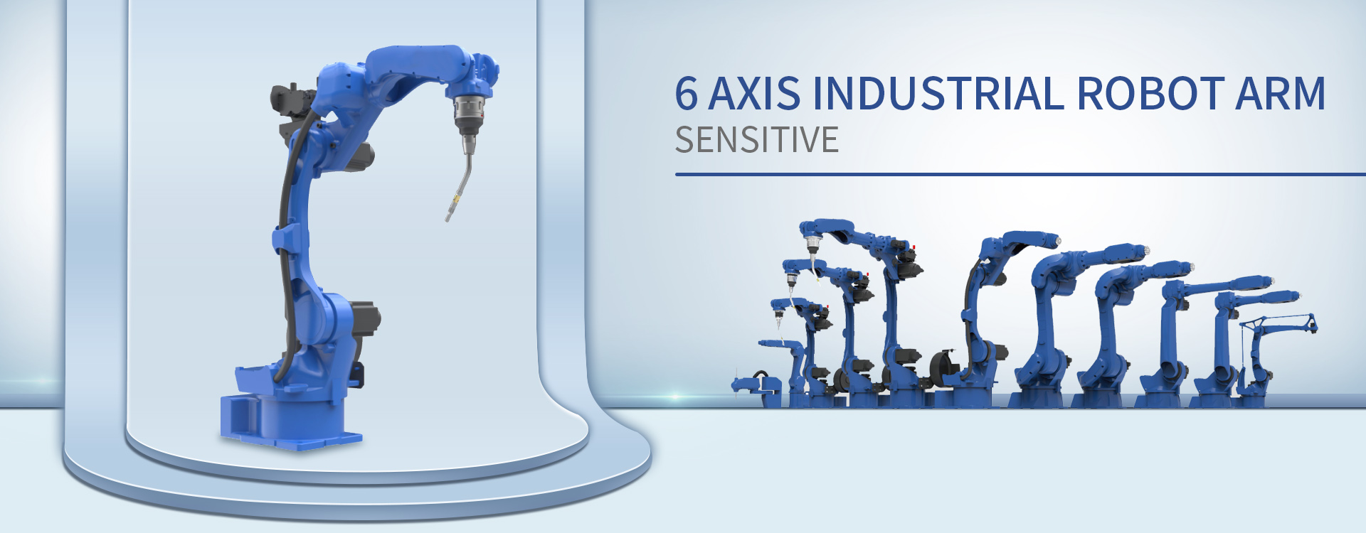 Automatic Industrial robot arm, reduce labors work.