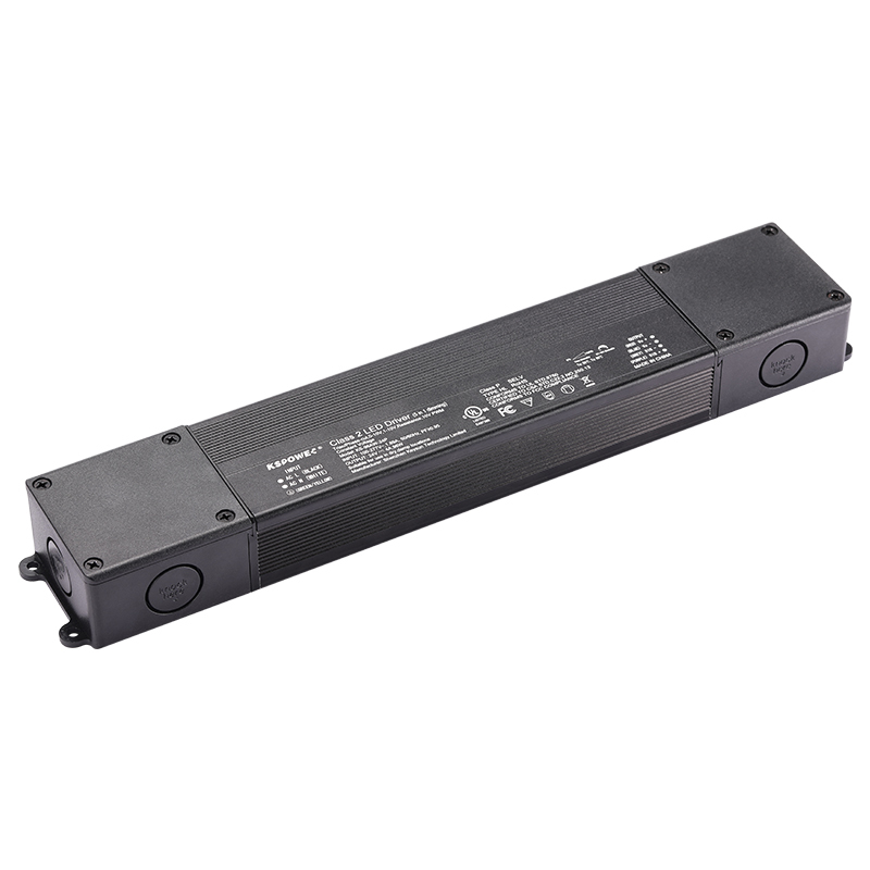 Class 2 UL8750 12V 60W 0-10V 1-10V PWM Resistance Dimmable LED driver 4 in 1 dimming with junction Box