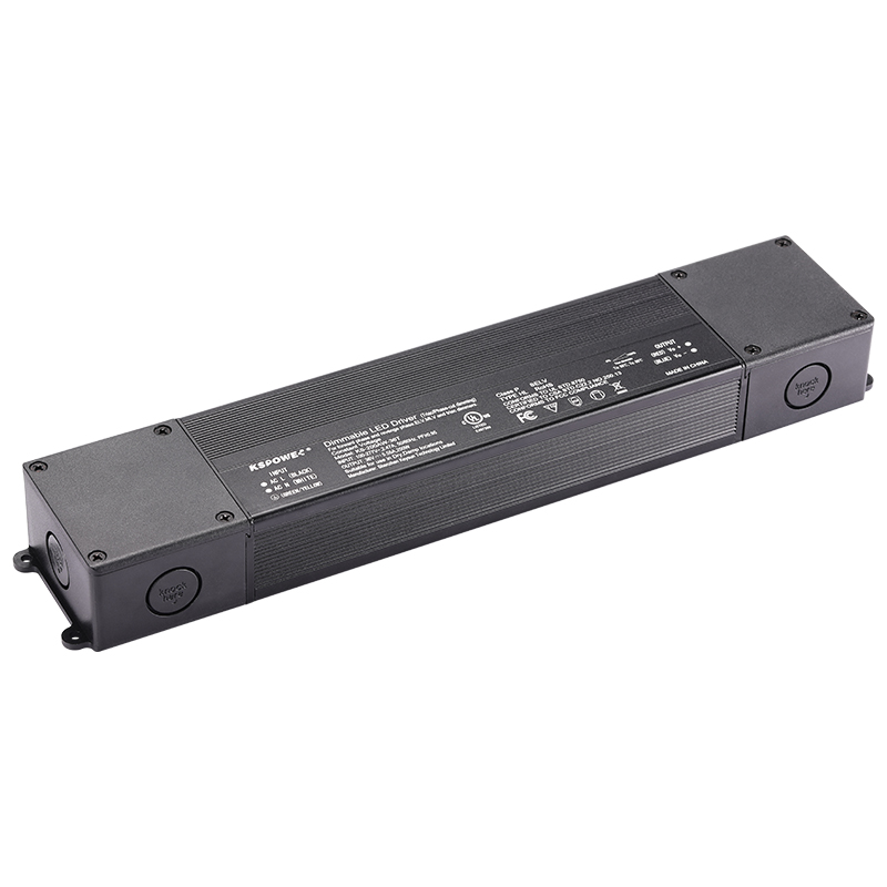 UL8750 24V 150W 0-10V 1-10V PWM Resistance Dimmable LED driver 4 in 1 dimming with junction Box