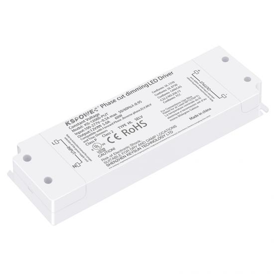 60W Triac Dimming Led Light Driver Constant Voltage