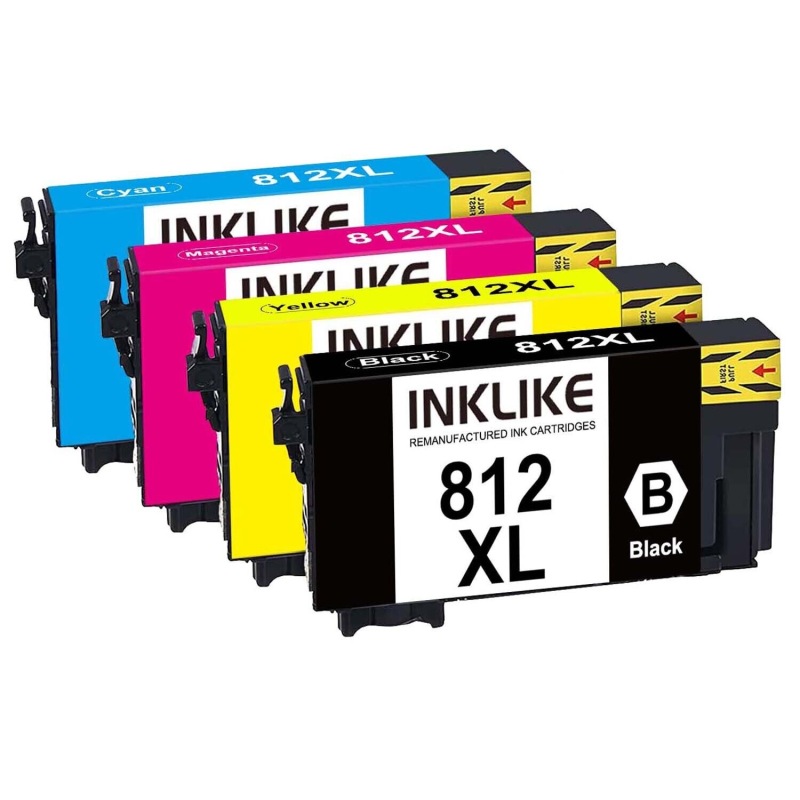 For Epson Ink Cartridge 812XL WF3820 WF3825 WF4830 WF4835 WF7830 WF7840 WF7845