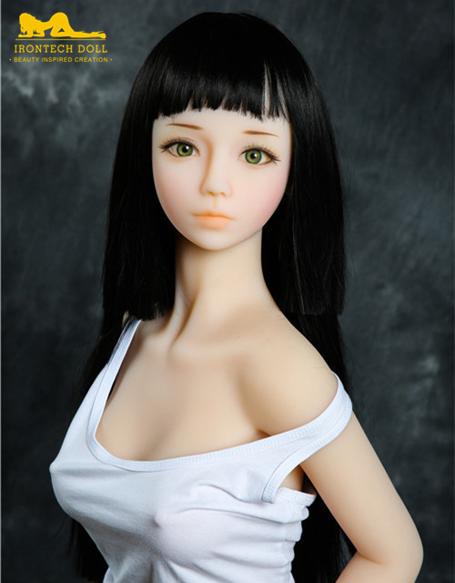 145cm upgraded Irontechdoll Japanese real doll life size love doll with beautiful sex doll