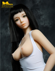 145cm upgraded Irontechdoll Japanese real doll life size love doll with beautiful sex doll